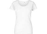 X.O By Promodoro 1545 | Maglietta Donna A Girocollo, Cotone Pettinato - Colore: Bianco - Taglia: Xl