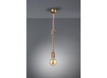 Lampada A Sospensione Rope Oro Trio 310100104
