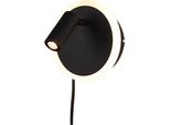 Applique Led Jordan 7 W 750 Lm 3000 K Nero