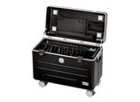 Parat Case A16 - Trolley Multimediale - Nero - Acrilonitrile Butadiene Stirene (Abs) - Alluminio - Schiuma - Tablet - 25,4 Cm (10 Pollici) - 16 Ripiani
