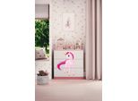Cassettiera Per Bambini Unicorno Nel Colore Rosa Babydreams