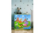 Cassettiera Per Bambini Safari Nel Colore Verde Babydreams