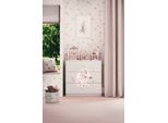 Cassettiera Per Bambini Con Cassettiera Cavallo Nel Colore Bianco Babydreams