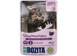 Bozita Pouch Pezzetti In Salsa Con Tacchino 85Gx12