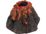 Heepdd Acquario Vulcano Ornamento, Resina, Bella Decorazione Acquario Vulcano Sicuro Per Acquario Decorazione Montagna