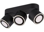 Faretto Da Soffitto Taurus Nero Trio 652910332