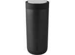 Stelton To Go Tazza Click To Go Da 0,2 Litri Nero Metallizzato