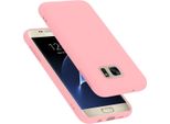 Cadorabo Custodia Protettiva Per Samsung Galaxy S7 In Rosa Custodia Del Telefono Cellulare Custodia Cover Tpu Etui