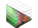 Cadorabo 3X Pellicola Blindata Per Sony Xperia L4 Pellicola Protettiva In Bianco Vetro Protettivo Temperato Per Schermo