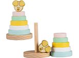 Woezel En Pip Torre Impilabile In Legno Pip