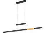 Lampada A Sospensione A Led Trajan Nero Trio 375310502