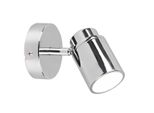 Angelo Lampada Da Parete Per Bagno Argento Trio 880400106