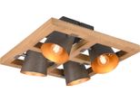 Bell Lampada Da Soffitto Moderna Argento Trio 601900467