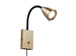 Lampada Da Parete Wanda Oro Lampada Da Parete Trio 202670108
