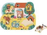 Janod Puzzle In Legno Con Maniglie Outdoors
