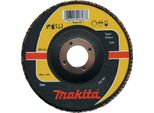 Makita FäCherscheibe 1 Stk. - 125 Mm - 22,23 Mm - K120 - Edelstahl