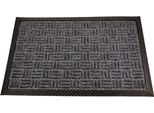 Home Elements Tappetino In Gomma + Pp, Grigio, 40X60 Cm