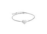 Armband Liebeskind Berlin "Schmuck Geschenk Edelstahl Armkette Herz", Silber (Edelstahlfarben), ArmbäNder, Damen, 20Cm, Edelstahl, Armband