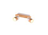 Aruni Lampada Da Parete Trio Spot Marrone 801100231