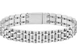 Armband Boss "Owan", Silber (Edelstahlfarben), ArmbäNder, Herren, 19Cm, Edelstahl, Armband