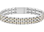 Armband Boss "Owan", Gold (Edelstahlfarben, Gelbgoldfarben), ArmbäNder, Herren, 19Cm, Edelstahl, Armband
