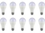 V-TAC Lampada Led, Forma A Goccia, E27, Eek: F, 15W, 1521Lm, 4000K, 10 Pezzi