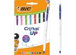 Bic Cristal Up Mix Ast+Fun Astuccio Con 8 Penne