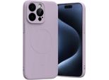 Mercurio Magsafe Semi-Silicone Iphone 15Pro Max 6,7 Liliowy Fiolet /Lilac Purple