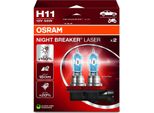 Osram Laser Notturno H11 PGJ19-2 12 V/55 W (2Er Box)