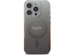 Guess Guhmp16Lhgrcelw Iphone 16 Pro 6,3 BrąZowy/Brown Custodia Rigida Iml Glitter Gradient Magsafe