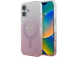 Guess Guhmp16Shgrcelp Iphone 166.1 RóżOwy/Pink Hardcase Iml Glitter Gradient Magsafe