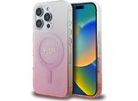 Guess Guhmp16Lhgrcelp Iphone 16 Pro6.3 RóżOwy/Pink Custodia Rigida Iml Glitter Gradient Magsafe