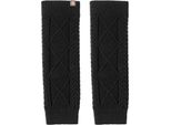 Inf Scaldamuscoli In Maglia A Cavi Nero