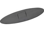 Coperchio Per Ciotola Da Fuoco Bbq-Toro Per Ciotole Da Fuoco Ø 80 Cm, Nero, Coperchio Per Ciotola Da Fuoco