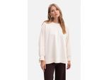 Bewear Felpa Da Donna Con Cappuccio Senza Chiusura Carage B306 Ecru L/Xl