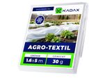 Kadax Vello Invernale 1,6 X 5 M, 30 G/M², Vello Antigelo Per Piante, Vello Da Giardino Per La Protezione Delle Piante Dal Gelo E Dal Vento, Vello Per Piante, Protezione Invernale