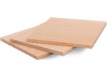 Metrie | Piastra In Legno Massiccio, 70 X 70 X 3,5 Mm, Faggio, 1 Pezzo