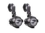 Faro Supplementare A Led Con Staffa Per Barra Di Protezione Faro Fendinebbia Lumitecs MS1 Ece 12V Incl. Coppia Di Cablaggi
