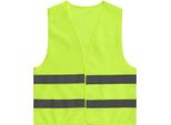 Inf 5 Pezzi Gilet Di Sicurezza Riflettente Ad Alta Visibilità Giallo Fluorescente