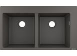 Hansgrohe Lavello Da Incasso 370/370 S510-F770 Grigio Pietra