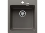 Blanco Naya 45 Silgranit Grigio Vulcanizzato