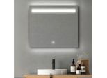 Specchio Rettangolare Led L60/80Cm Con Dimmer Nova Lux
