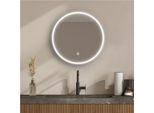 Specchio Led Rotondo D60/120Cm Con Retroilluminazione Candra