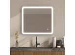Specchio Rettangolare Led L60/80/90/120Cm Con Retroilluminazione Miralux