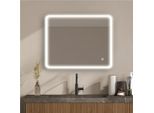Specchio Rettangolare Led L60/80/90/120Cm Con Retroilluminazione Miralux
