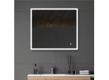 Specchio Rettangolare Led L60/80Cm Cornice Retroilluminata Eclips