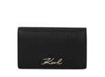 Karl Lagerfeld Portemonnaie - K/Signature Faltportemonnaie - Gr. unisize - in Schwarz - für Damen