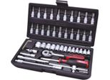Ks Tools 1/4" Classic SteckschlüSsel-Satz, 48-Tlg. (917.0648)"