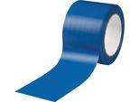Nastro Segnaletico Per Pavimenti Easy Tape Pvc Blu L.33M W.75Mm Rl.Rocol