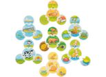 Goki Puzzle Di Legno Animali 7X4 Pezzi
